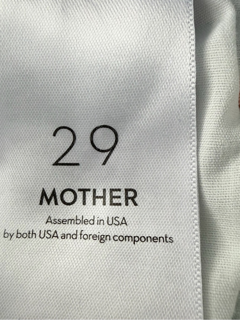 MOTHER The Insider Crop Step Fray - Limited Edition wash - size 29 - Picture 3 of 6
